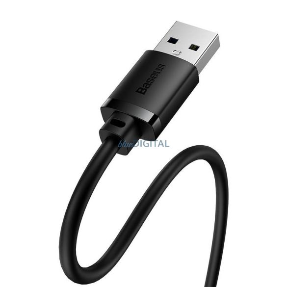 USB 3.0 hosszabbítókábel Baseus male csatlakozóról female csatlakozóra, AirJoy Series, 1m (fekete)