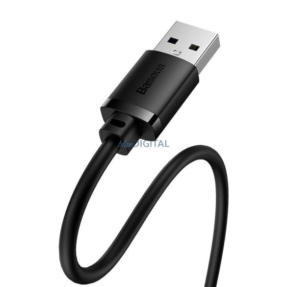 USB 3.0 hosszabbítókábel Baseus male csatlakozóról female csatlakozóra, AirJoy Series, 3m (fekete)