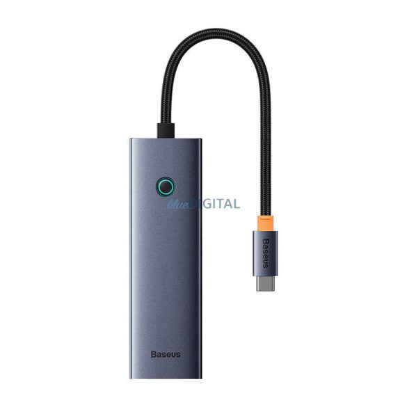 4 az 1-ben Hub Baseus UltraJoy USB-C do USB 3.0 (űrszürke)