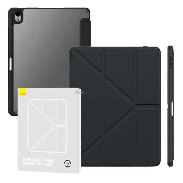 Védőtok Baseus Minimalist iPad Air 4/Air 5 10,9 hüvelyk (fekete)