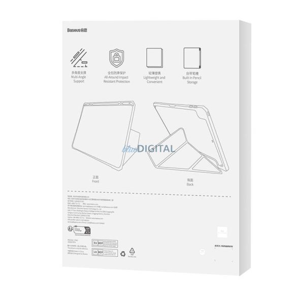 Baseus Minimalist Series IPad Air 4/Air 5 10.9" védőtok (lila)