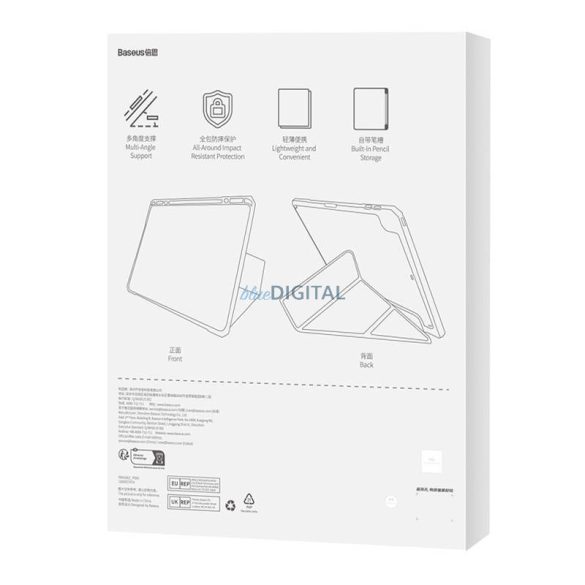 Baseus Minimalist Series IPad Air 4/Air 5 10.9" védőtok (szürke)