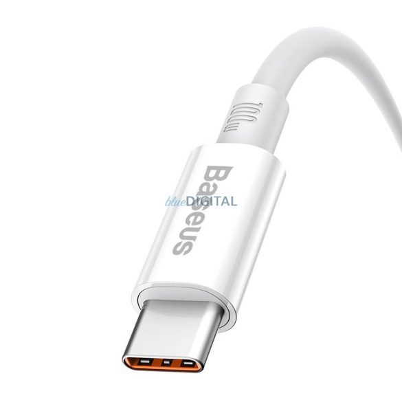 Kábel USB do USB-C Baseus Superior 100W 1m (fehér)