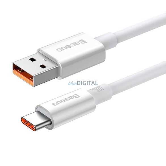 Kábel USB do USB-C Baseus Superior 100W 2m (fehér)