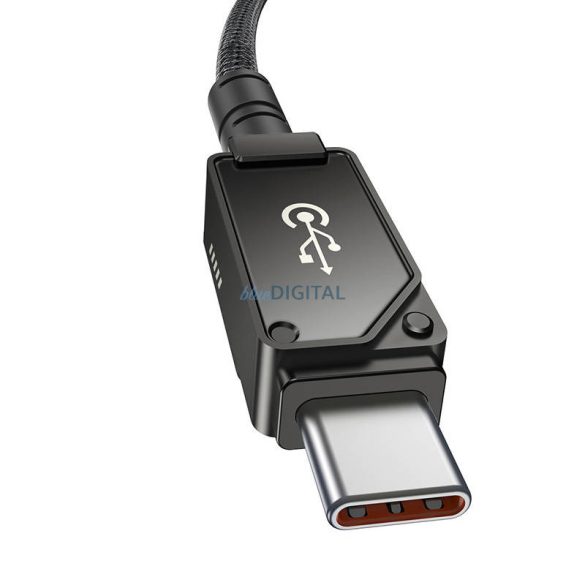 Gyors töltőkábel Baseus USB C TO IP 20A 1M (fekete)