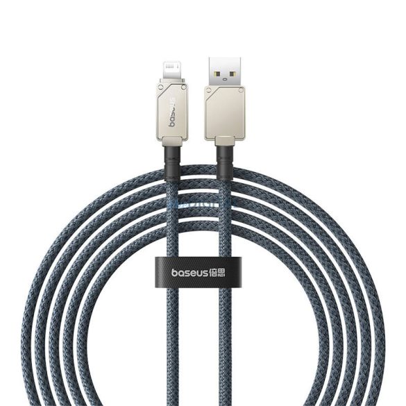 Gyorstöltő kábel Baseus USB-ről IP-re, 2,4A 2M (fehér)