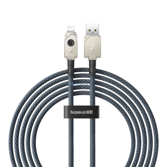Gyorstöltő kábel Baseus USB-ről IP-re, 2,4A 2M (fehér)