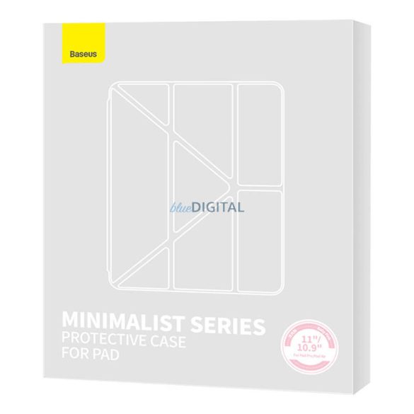 Baseus Minimalist mágneses tok iPad Pro 11″ (2018/2020/2021/2022), (babarózsaszín)