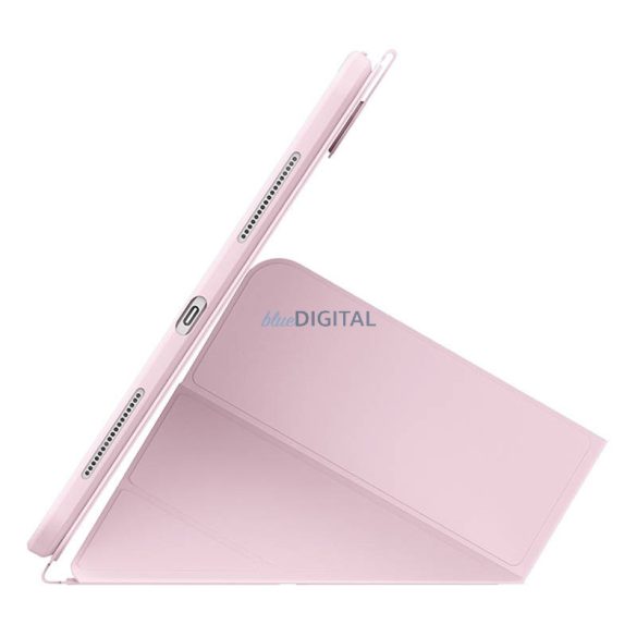 Baseus Minimalista mágneses tok iPad Pro 12.9″ (2018/2020/2021), (babarózsaszín)