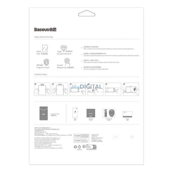 Baseus Paperfeel fólia iPad Mini 4/5 7,9″, átlátszó fólia