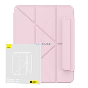 Baseus Minimalist mágneses tok iPad Air4/Air5 10.9″/iPad Pro 11″ (babarózsaszín)