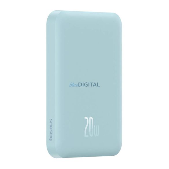 Mágneses Mini Powerbank Baseus 5000mAh 20W (kék)