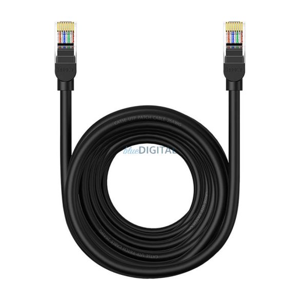 Baseus Ethernet CAT5 hálózati kábel, 10m (fekete)