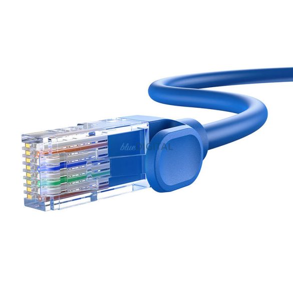 Kerek kábel Baseus Ethernet RJ45, Cat.6, 5m (kék)