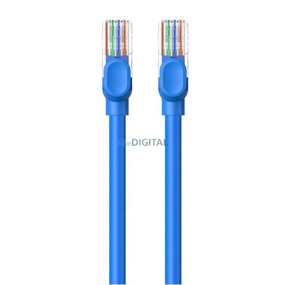 Kerek kábel Baseus Ethernet RJ45, Cat.6, 1m (kék)