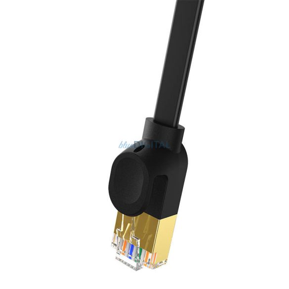 Baseus Cat 7 10Gb Ethernet RJ45 kábel 5m fekete