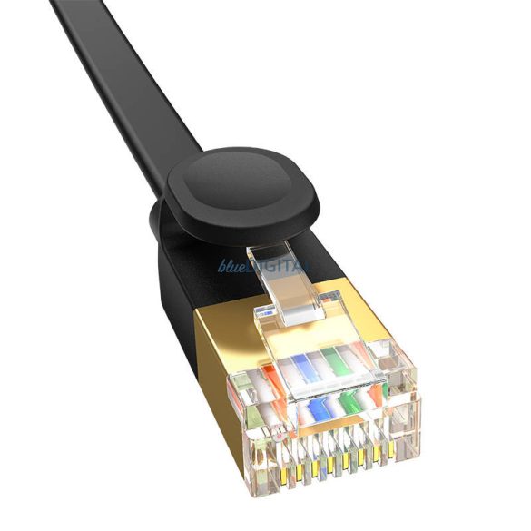 Baseus Cat 7 10Gb Ethernet RJ45 kábel 5m fekete