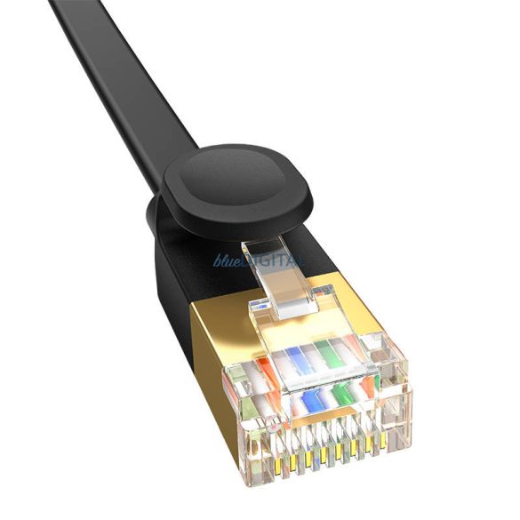 Baseus Cat 7 10Gb Ethernet RJ45 kábel 3m fekete