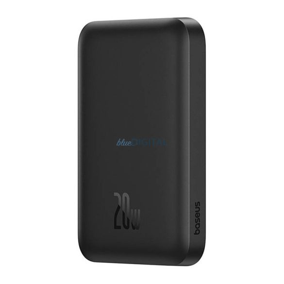 Baseus Magnetic Mini vezeték nélküli powerbank 6000mAh 20W - fekete