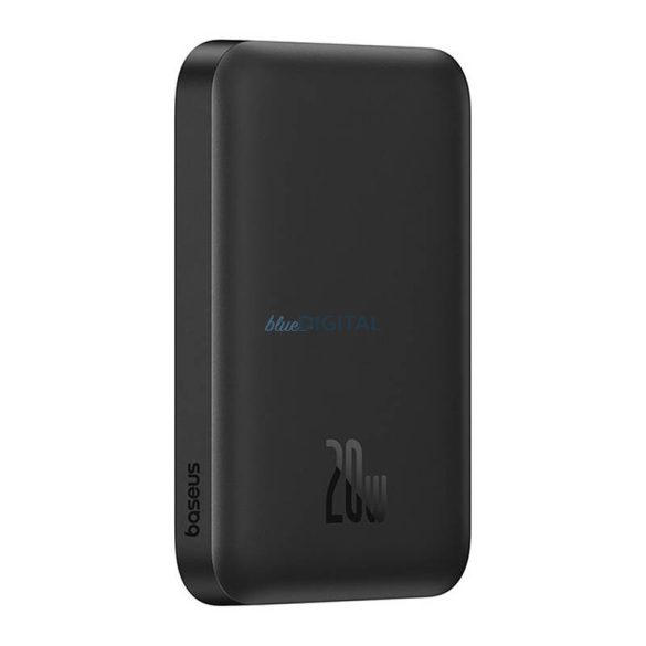 Baseus Magnetic Mini vezeték nélküli powerbank 6000mAh 20W - fekete