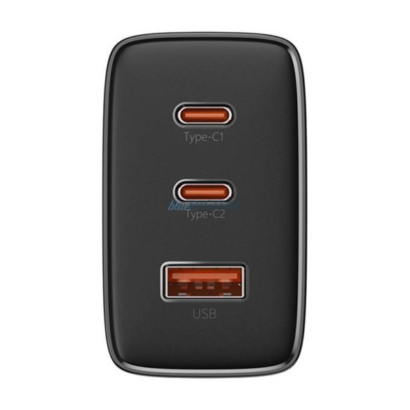 Fali töltő Baseus OS-Cube Pro 2xUSB-C + USB, 65W (fekete)