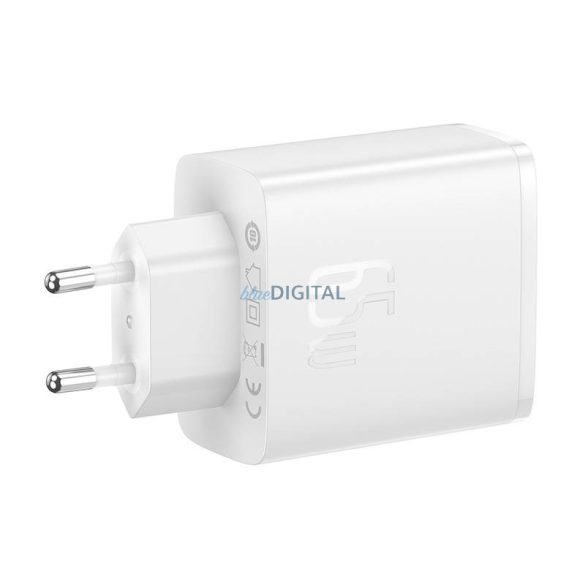 Fali töltő Baseus OS-Cube Pro 2xUSB-C + USB, 65W (fehér)