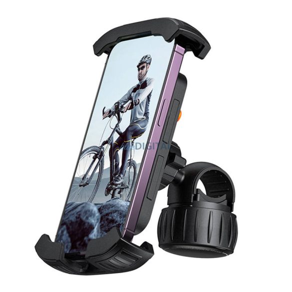 Baseus QuickGo kerékpáros telefontartó (fekete)