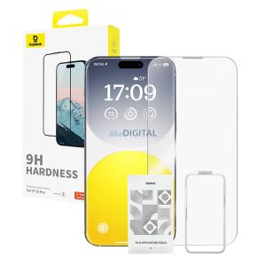 Gyémánt edzett üveg Baseus 0.3mmiPhone 15Pro