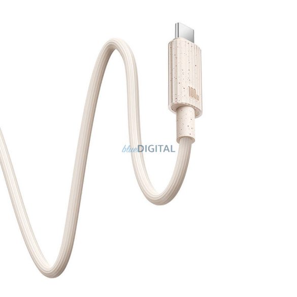 Gyorstöltő kábel Baseus USB-ről USB-C Habitat Series 2m 100W (rózsaszín)