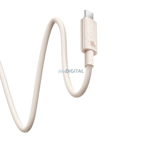 Gyorstöltő kábel Baseus USB-C USB-C Habitat Series 1m 100W (rózsaszín)