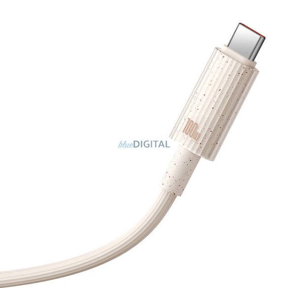 Gyorstöltő kábel Baseus USB-C USB-C Habitat Series 2m 100W (rózsaszín)