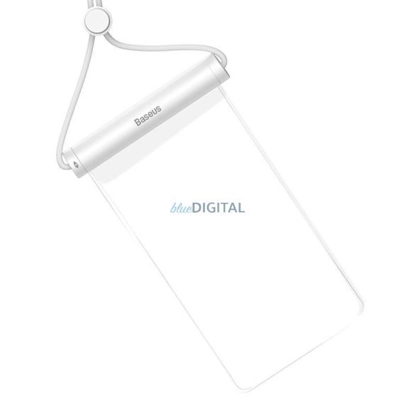 Vízálló telefontok Baseus AquaGlideCylindrical Slide Lock (fehér)