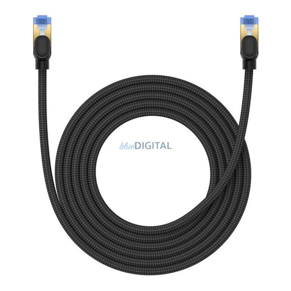 Fonott hálózati kábel cat.7 Baseus Ethernet RJ45, 10Gbps, 3m (fekete)