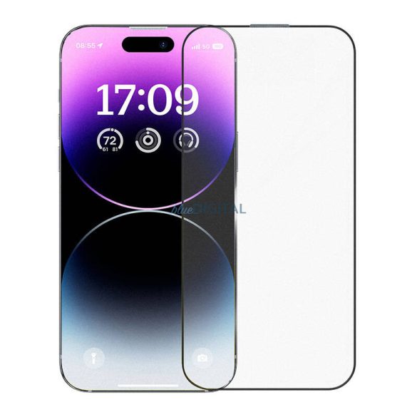 Edzett üveg Baseus Crystalline tükröződésgátló iPhone 14 ProMax