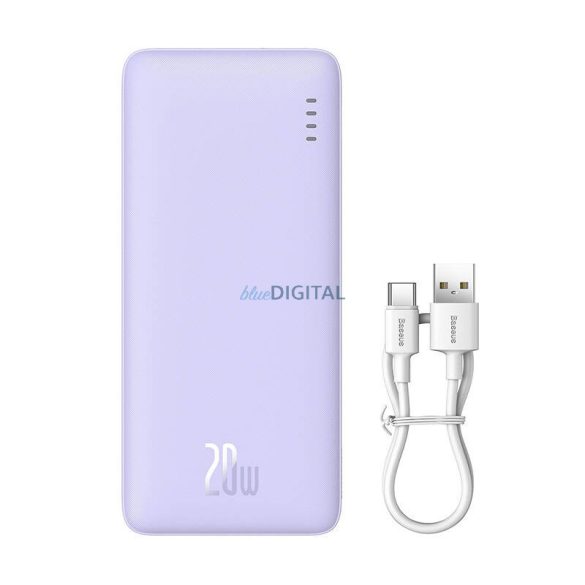 Baseus Airpow powerbank 10000 mAh 20W - lila