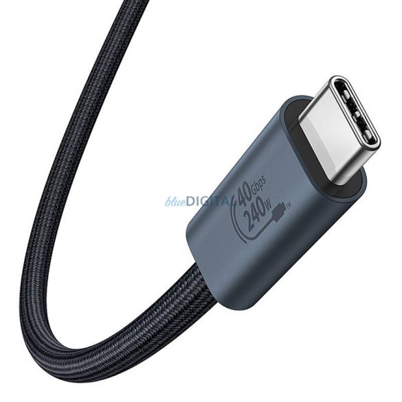 Gyorstöltés USB-C Baseus Flash 240W 1m (fekete)