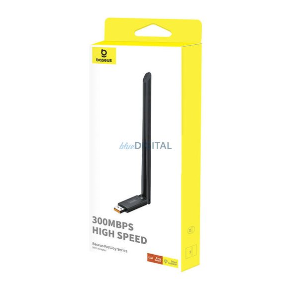 Adapter WiFi Baseus FastJoy 300Mbps (fekete)