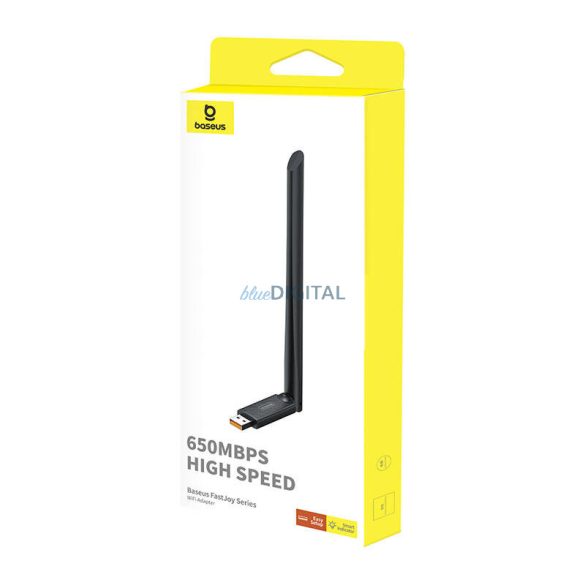 Adapter WiFi Baseus FastJoy 650Mbps (fekete)