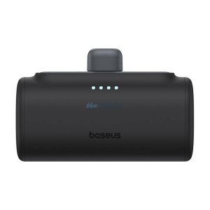 Baseus Compact PlugOn powerbank beépített Type-C csatlakozóval 5000mAh 20W - fekete