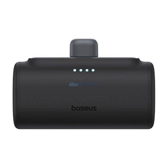 Baseus Compact PlugOn powerbank beépített Type-C csatlakozóval 5000mAh 20W - fekete