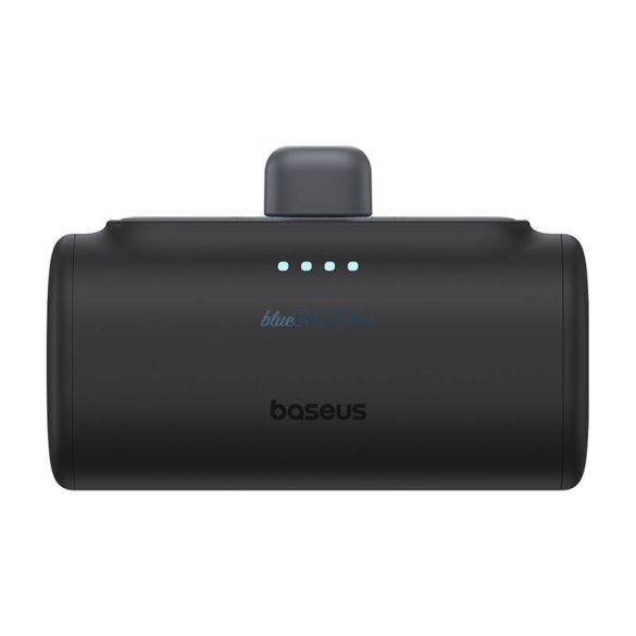 Baseus Compact PlugOn powerbank beépített Lightning csatlakozóval 5000mAh 20W - fekete