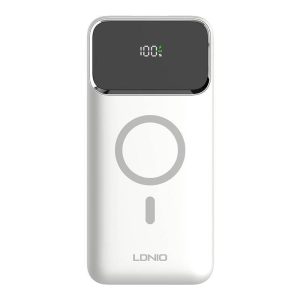 Powerbank LDNIO PQ12, 15W, 10000mah (fehér)