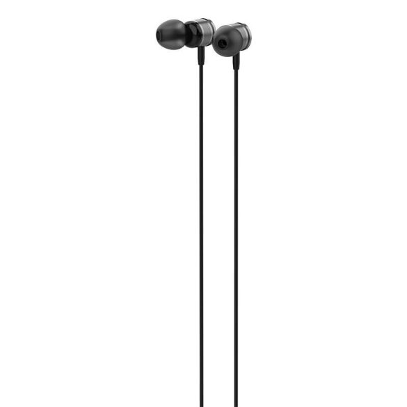 LDNIO HP04 vezetékes fülhallgató, 3,5 mm-es jack (fekete)