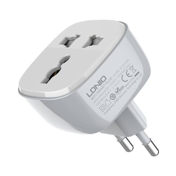 LDNIO SCW1050 Wi-Fi Smart Socket EU/US (fehér)