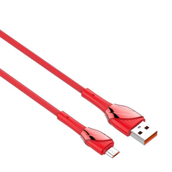 LDNIO LS661 USB - Micro USB 1m, 30W kábel (piros)