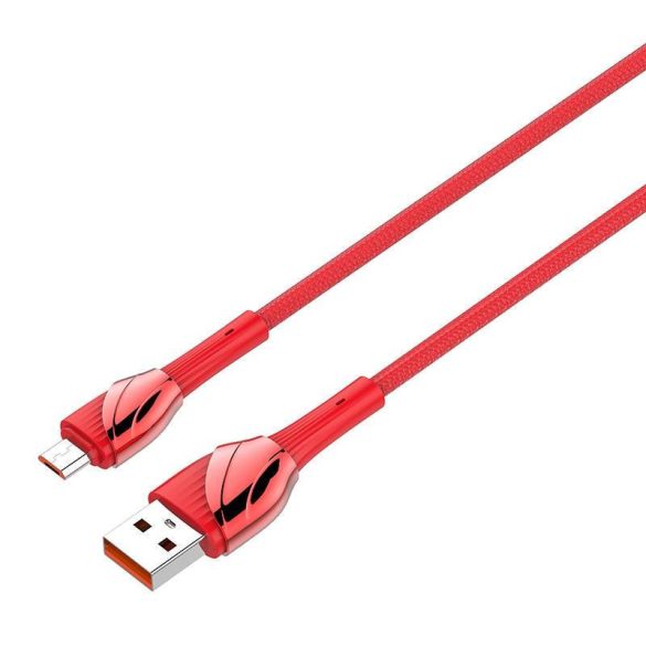 LDNIO LS661 USB - Micro USB 1m, 30W kábel (piros)