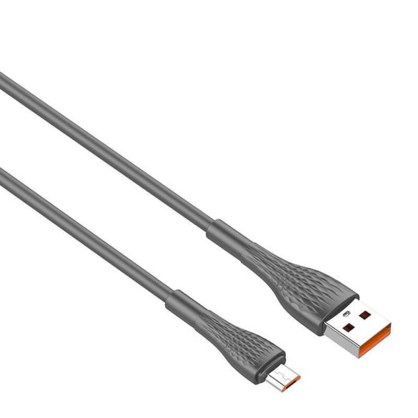 LDNIO LS671 USB - Micro USB 1m, 30W kábel (szürke)