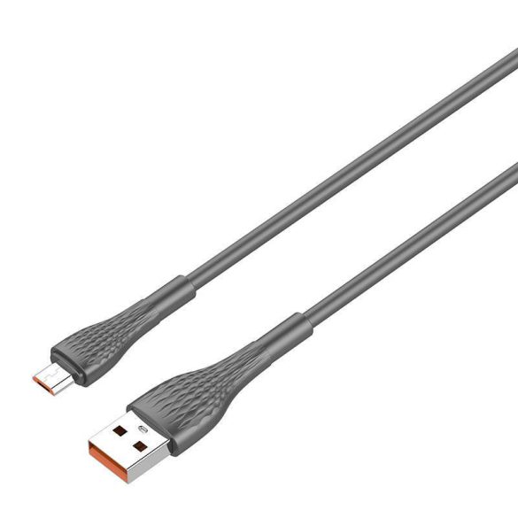 LDNIO LS671 USB - Micro USB 1m, 30W kábel (szürke)