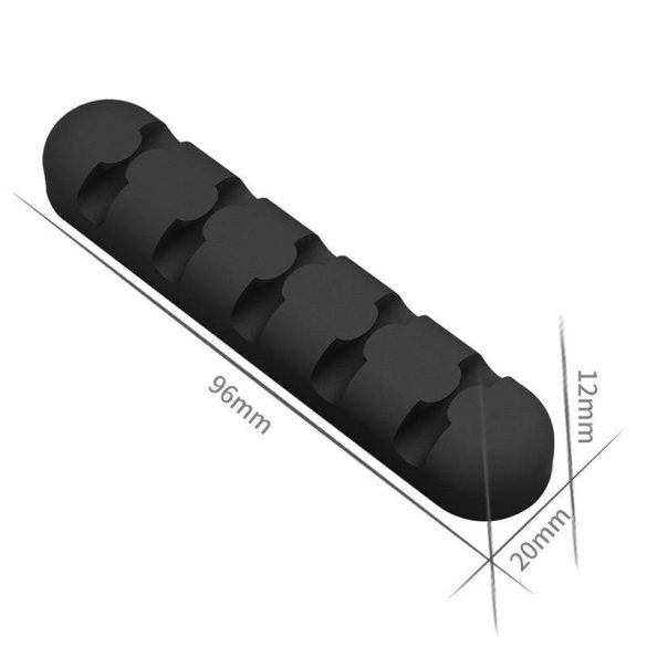 Orico szervező kábeltartó, 5 nyílás (fekete)