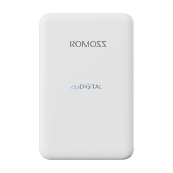 Romoss WSC10 powerbank 1xUSB-A és 1xUSB-C csatlakozással 10000mAh 20W - fehér